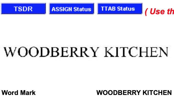 Trademark for Baltimore Woodberry Kitchen